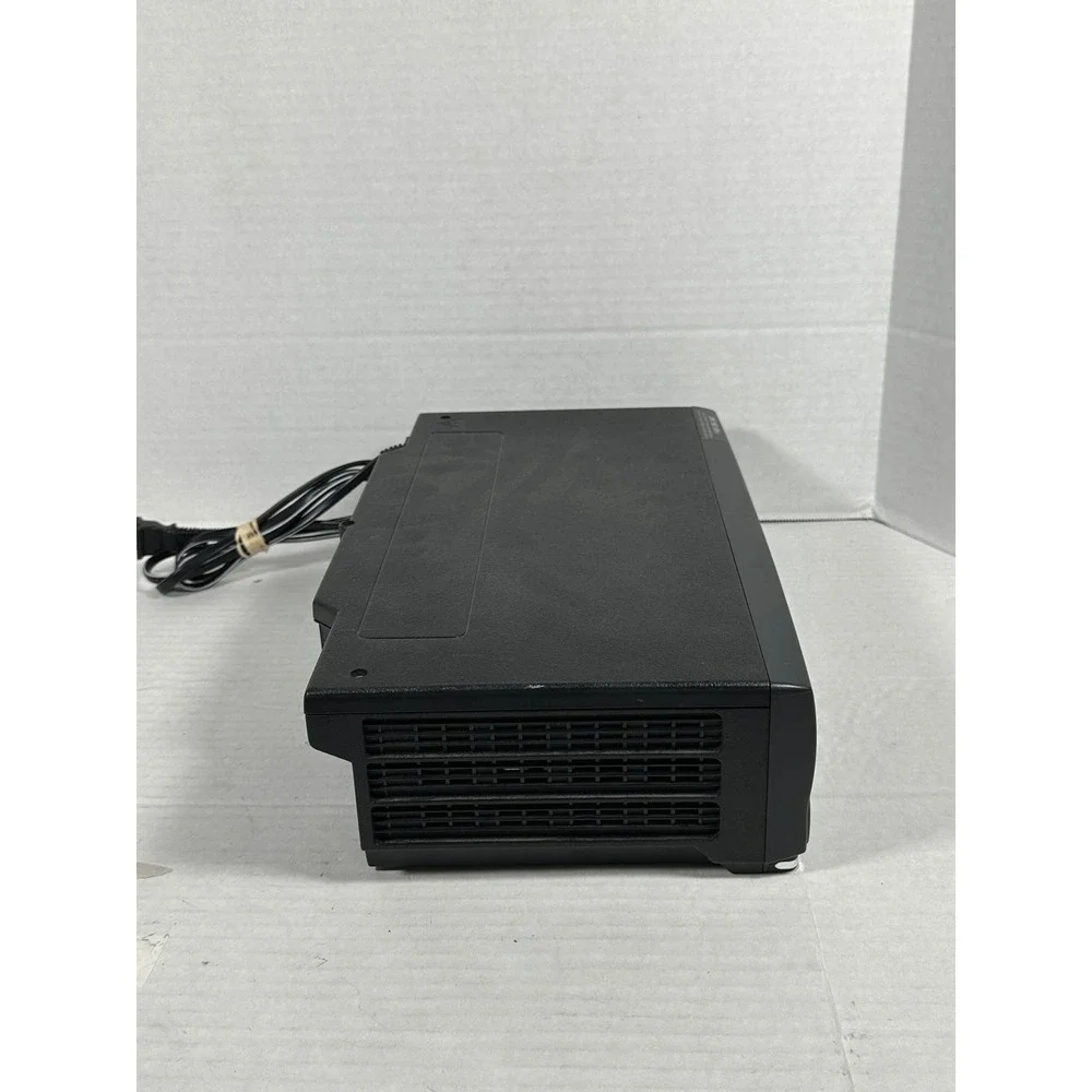 Emerson EWV401 VHS VCR Video Cassette Recorder DA-4 Head Digital Tracking Black